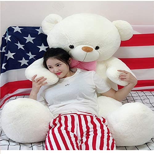 yukeren Oso De Peluche De Felpa Oso De Panda De Juguete For Enviar A Su Novia De Simulación Noble Y Elegante, Que Se Vende Sólo For Distinguir! (Color : White, Size : 80cm)