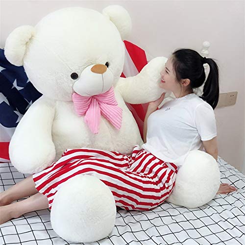 yukeren Oso De Peluche De Felpa Oso De Panda De Juguete For Enviar A Su Novia De Simulación Noble Y Elegante, Que Se Vende Sólo For Distinguir! (Color : White, Size : 80cm)