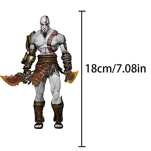 Yuxunqin Dios DE LA GUERIA 3 Figuras DE ACCIÓN DE Kratos ULTIMIENTOS (7 "Escala) Juguetes de la Estatua