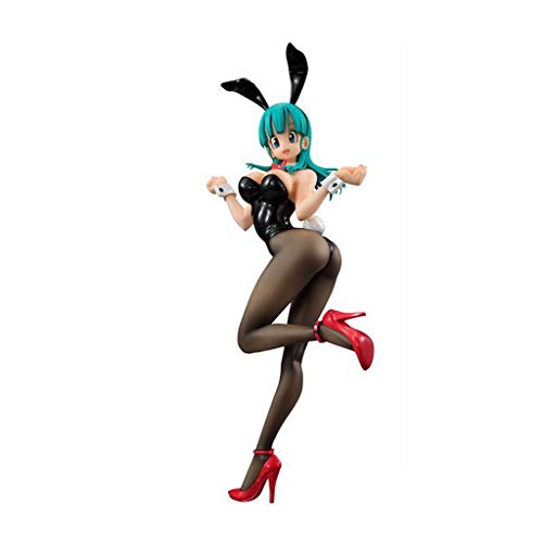 Yuxunqin Dragon Ball: Bulma Bunny Girl Anime PVC Modelo Figura Decoraciones - 7.48inch