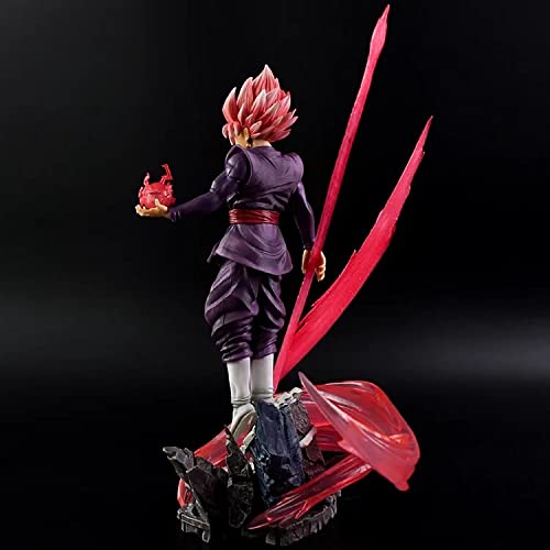 Yuxunqin Dragon Ball Super: Super Saiyan G K Zamasu Black Goku Statue Figura