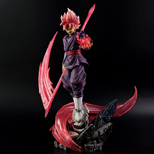 Yuxunqin Dragon Ball Super: Super Saiyan G K Zamasu Black Goku Statue Figura