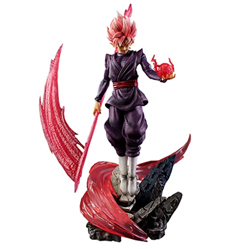 Yuxunqin Dragon Ball Super: Super Saiyan G K Zamasu Black Goku Statue Figura