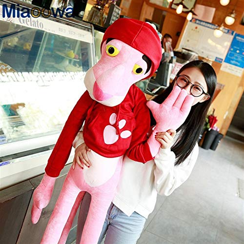 yywl Juguetes de Peluche 55-130 cm Gigante Bebe Juguetes Juguete Lindo Travieso Rosa Pantera Peluche Peluche muñeca Juguete casero decoración Chica Kawaii Regalo