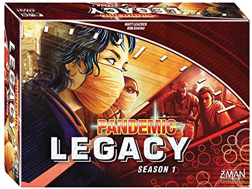 Z-Man Games Pandemic Legacy Red Board Game