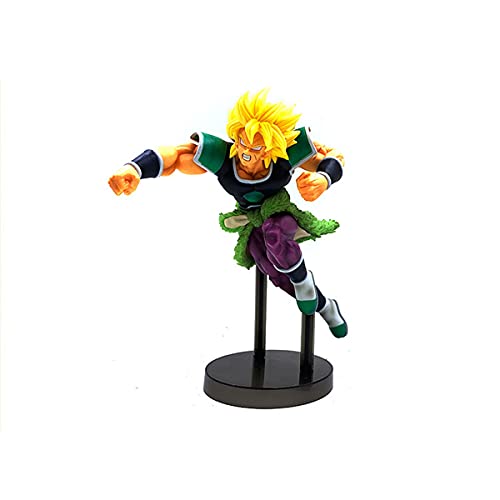 ZEwe Anime Figure Model Dragon Ball 2019 Edición Teatral Super Broly CLORURO DE POLIVINILO Caja de Adornos