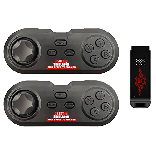 zhangsan Para juegos de mano clásicos, 2000 juegos, 2,4 G inalámbricos, juego de mano clásico Plug & Play, consola de juegos clásica, videojuegos integrada