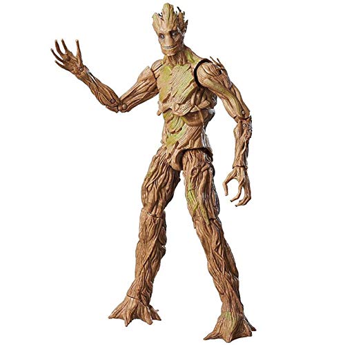 ZHI BEI DDWJ Marvel Avengers Figura de acción - Marvel Tree Guardianes Hecho por el Hombre de la Figura de Juguete de acción Conjunta Galaxy Groot