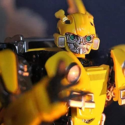 ZHJNBY Transformer Juguete Movie Series Masterpiece Bumblebee MPM-7 KO Version Figura de Acción para niños de 6 años en adelante, 6.4 Pulgadas