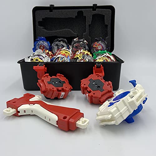 Zimrobin Beyblade Burst Turbo Set，Peonzas Juguetes Conjunto,Burst Turbo Launcher Set,Navidad Regalo, Regalo para Los Niños