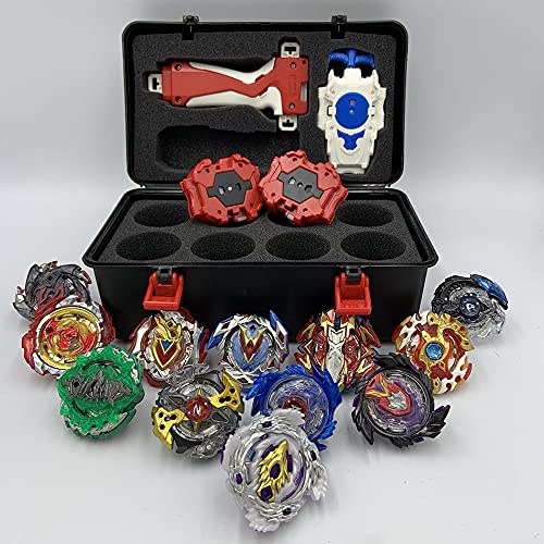 Zimrobin Beyblade Burst Turbo Set，Peonzas Juguetes Conjunto,Burst Turbo Launcher Set,Navidad Regalo, Regalo para Los Niños