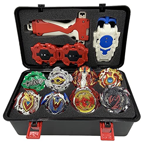 Zimrobin Beyblade Burst Turbo Set，Peonzas Juguetes Conjunto,Burst Turbo Launcher Set,Navidad Regalo, Regalo para Los Niños