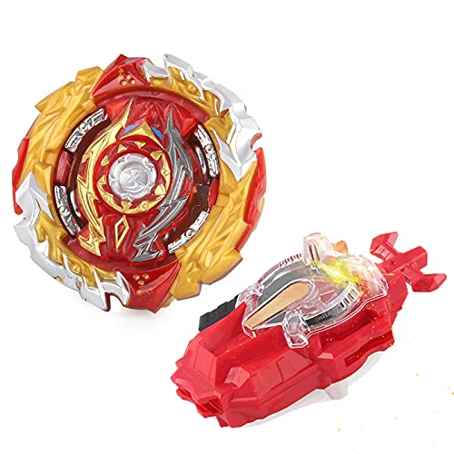 Zimrobin Beyblade Burst Turbo Set，Peonzas Juguetes Conjunto,Burst Turbo Launcher Set,Navidad Regalo, Regalo para Los Niños