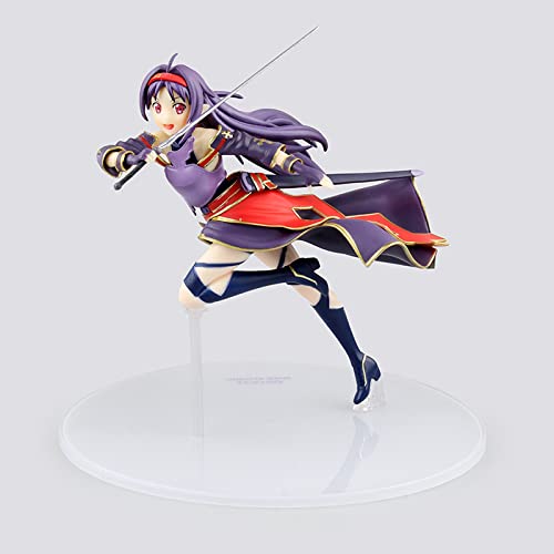 ZIYING Anime Sword Art Online II Sao MADRE's Rosario Konno Yuuki 1/7 Escala PVC Figura de acción Modelo Decoración Doll 18cm