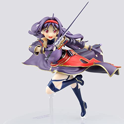 ZIYING Anime Sword Art Online II Sao MADRE's Rosario Konno Yuuki 1/7 Escala PVC Figura de acción Modelo Decoración Doll 18cm