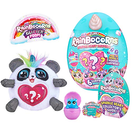 ZURU RAINBOCORNS 9214G - Cornispas Brillantes con corazón de Panda S2