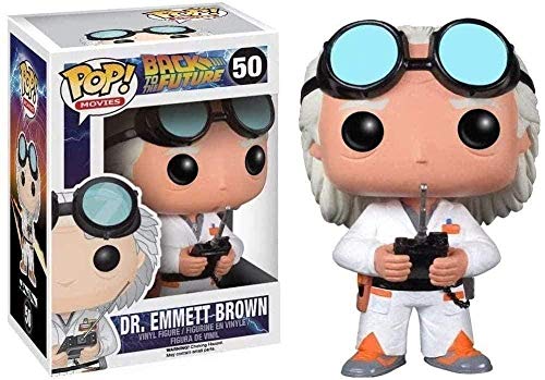 zzj Regreso al Futuro Figura 50 Dr. Emmett Brown Pop! Multicolor