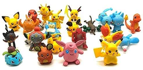 144 Pcs Pokémon Mini Figuras de PVC no Repetidas Pokémon Pop Pokémon Estatua Estatuilla Figuras Adornos 2-3cm