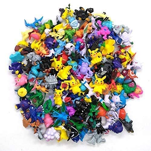 144 Pcs Pokémon Mini Figuras de PVC no Repetidas Pokémon Pop Pokémon Estatua Estatuilla Figuras Adornos 2-3cm