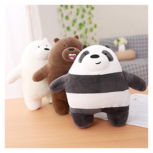 1pc 30 / 50cm encantadores osos de peluche peluche suave suave blanco oso panda animal peluche muñeca lindo regalo de cumpleaños para niños niños Juguetes de peluche ( Color : A , Height : 30cm )