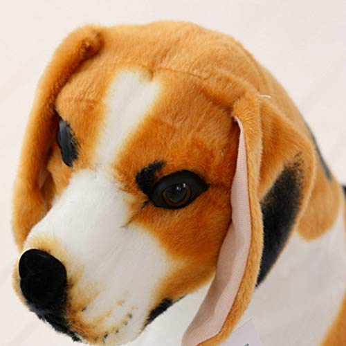 30-90cm Gigante tamaño Grande Perro Beagle Juguete Realista Animales de Peluche Perro Juguetes de Peluche Regalo para niños decoración del hogar Mascota 30cm Soporte