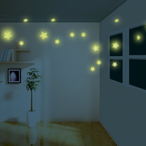 4M - Glow Mini Stars, decoración fosforescente (004M5221)