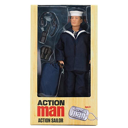 Action Man - DELUX ACTION SAILOR - Nueva figura de edición limitada con accesorios, celebrando tres de las figuras más populares de todos los tiempos!!