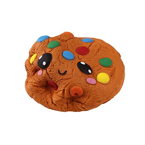 Anboor 4.3 "Squishies Cookies Chocolate Kawaii Suave Crecimiento Lento Perfumado Alimentos Squishies Alivio del estrés Juguetes Infantiles Colección de Regalos