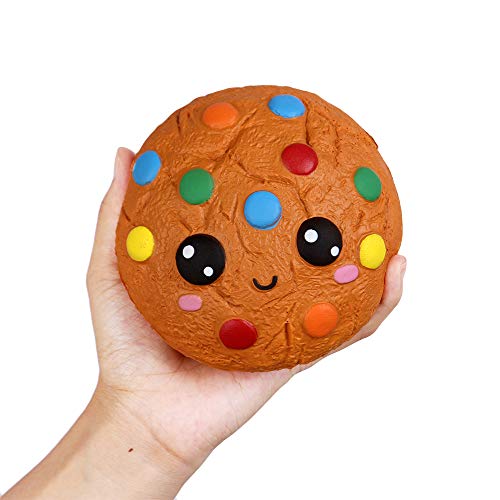 Anboor 4.3 "Squishies Cookies Chocolate Kawaii Suave Crecimiento Lento Perfumado Alimentos Squishies Alivio del estrés Juguetes Infantiles Colección de Regalos