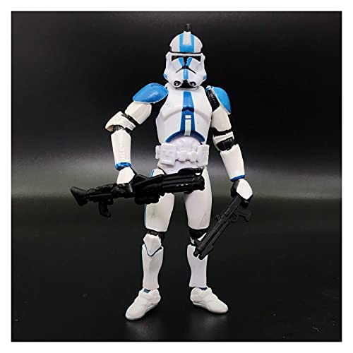 aolongwl Figura Juguete República 501-St Legion Blue White Trooper 3.75"Figura de acción Suelta Figura Juguete