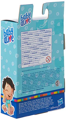 Baby Alive Repuesto de pañal para muñecas, Incluye 4 pañales, Accesorios para Juguetes, para niños a Partir de 3 años