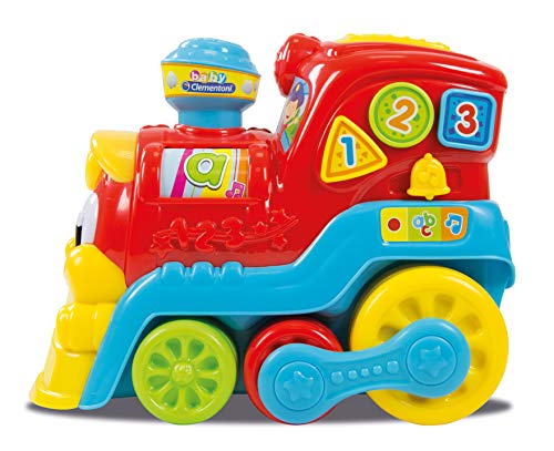 Baby Clementoni Tren Educativo 123, Multicolor (61599)