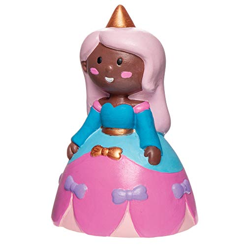 Baker Ross- Huchas de cerámica con forma de princesa (Pack de 2) - Actividad de manualidades infantiles