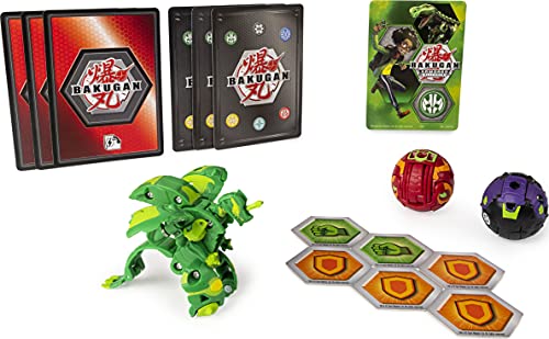 Bakugan Paquete de 3 Figuras de acción coleccionables Dragonoid Ultra, Armadura Alianza