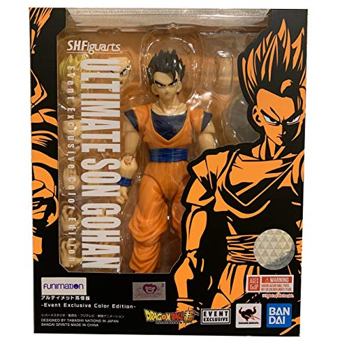 BANDAI - Figurine Dragon Ball Z - Ultimate Son Gohan Event Exclu SH Figuarts 19cm - 4573102568007