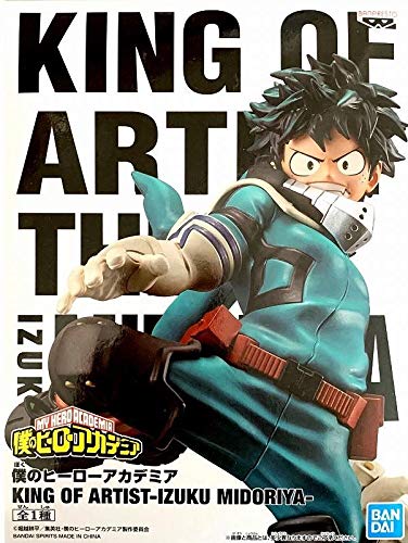 Banpresto. MY Hero Academia - Izuku Midoriya Deku King of Artist Figura 21 cm