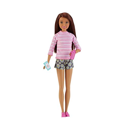 Barbie-FHY92 Skipper, Muñeca Hermana de Barbie, Multicolor (Mattel FHY92)