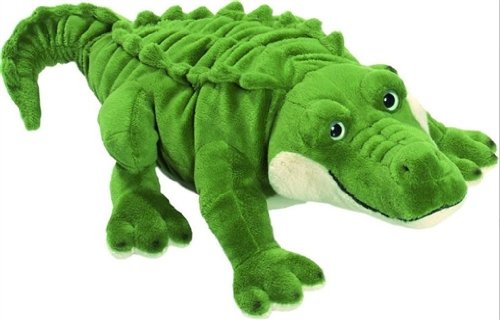 Bauer 10221 - Peluche de cocodrilo color verde (46 cm) [Importado de Alemania]