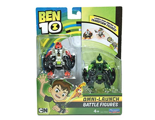 Ben 10 Omni Launcher - Recambio de Figuras de Batalla - Fourarms & Wildvine