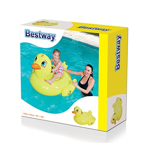 Bestway 41102 - Pato Hinchable Rider 135x91 cm