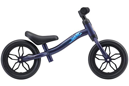 BIKESTAR 2-en-1 Bicicleta sin Pedales (Muy Ligero! 3KG!) para niños y niñas 2-3 años | Bici con Ruedas de 10" Edición Eco | Azul Oscuro