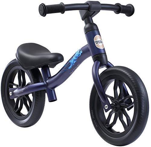 BIKESTAR 2-en-1 Bicicleta sin Pedales (Muy Ligero! 3KG!) para niños y niñas 2-3 años | Bici con Ruedas de 10" Edición Eco | Azul Oscuro