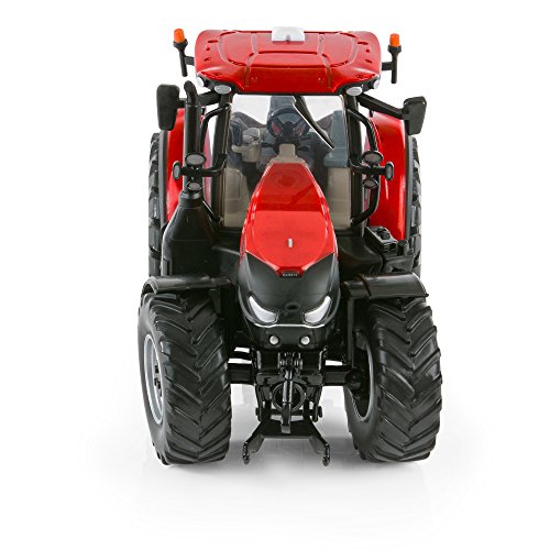 Bizak Tomy Farm - Tractor de Juguete Case Optum 300 CVX New, Escala 1:32, Color Rojo (30693138)