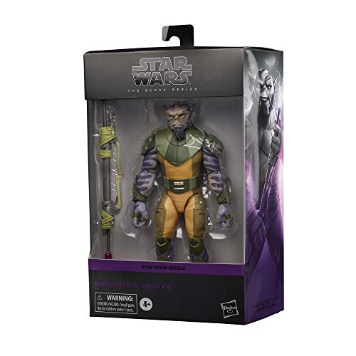 Black Series Star Wars The Zeb Orrelios 6-Inch Action Figure ~ Star Wars Rebels