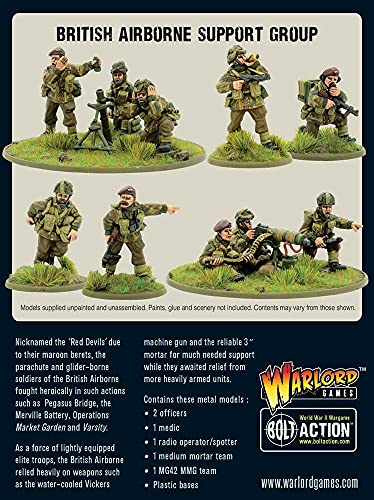 Bolt Action Warlord Games,, Grupo de apoyo de British Airborne