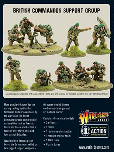 Bolt Action Warlord Games,, Grupo de apoyo de Commandos