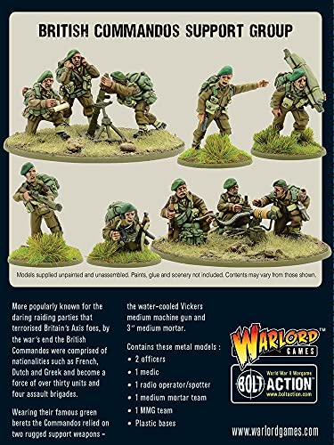 Bolt Action Warlord Games,, Grupo de apoyo de Commandos