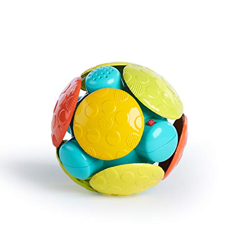 Bright Starts, Juguete Pelota Wooble Bobble, 3+ meses