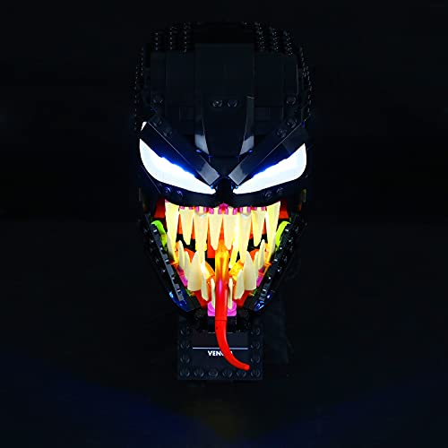 BRIKSMAX Kit de iluminación LED para Lego Spiderman Venom - Compatible con Lego 76187 Building Blocks Model- No incluir el Conjunto de Lego