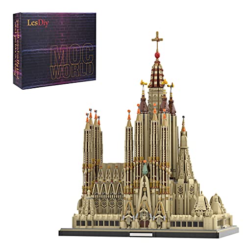 Bulokeliner Casa modular MOC-65795, 10083 piezas, juguete de construcción de iglesia grande, modelo de casa, compatible con Lego